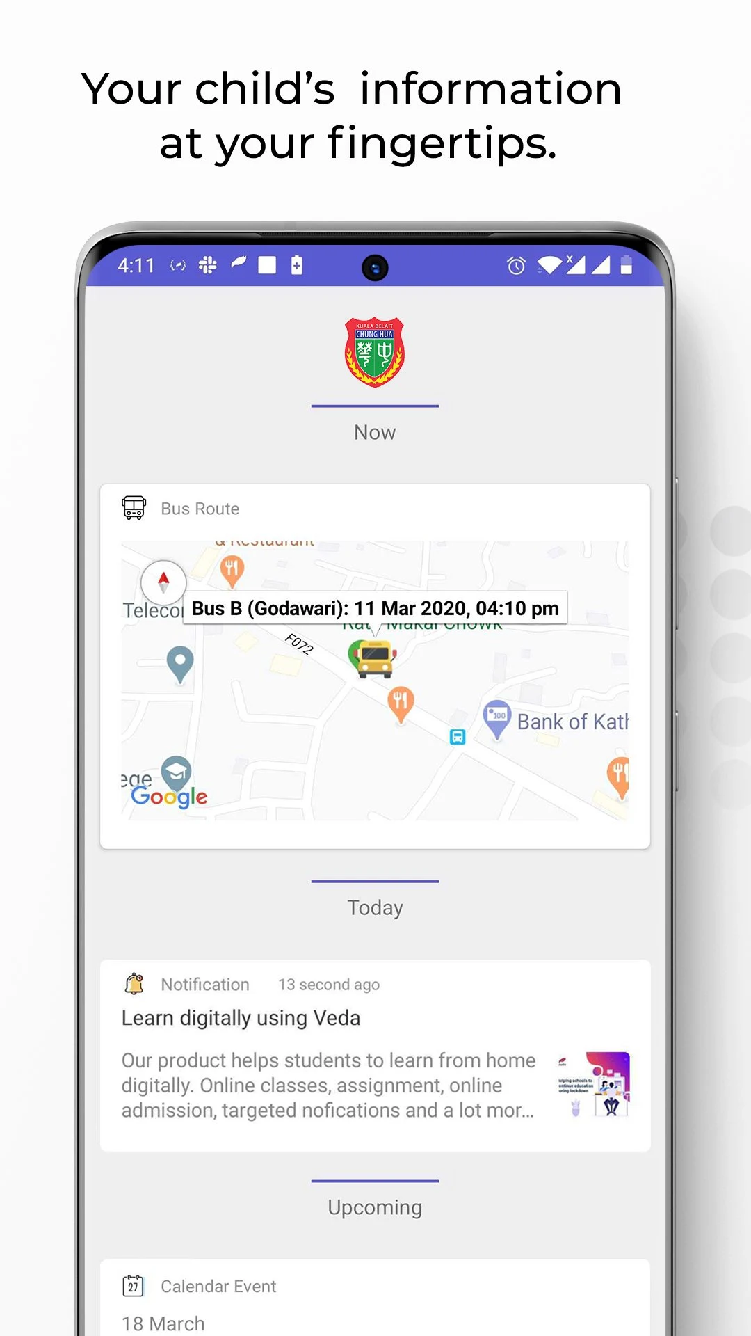 CHKB mySchoolBoard screenshot